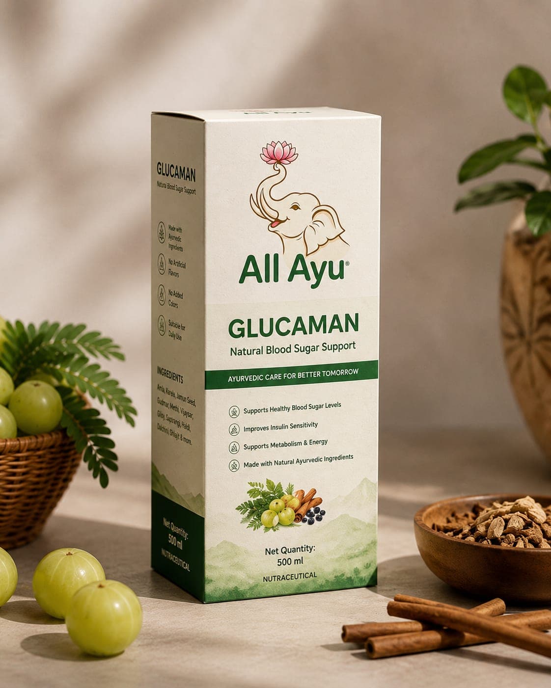 ALLayu Glucaman Daily Wellness Juice